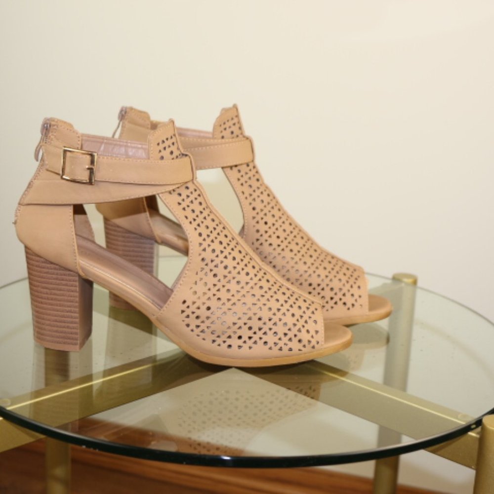 Top Moda - open toe ankle heals
